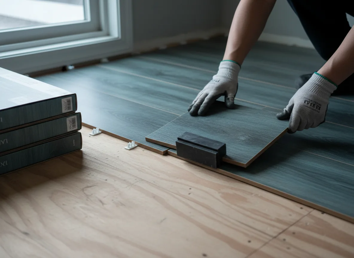 Luxury Vinyl Plank Installation company in Carnegie, OK